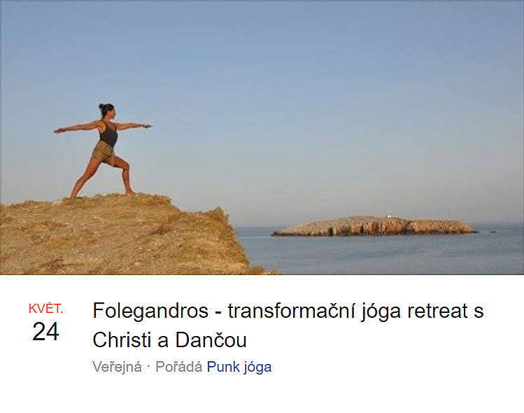 Folegandros - transformační jóga retreat s Christi a Dančou