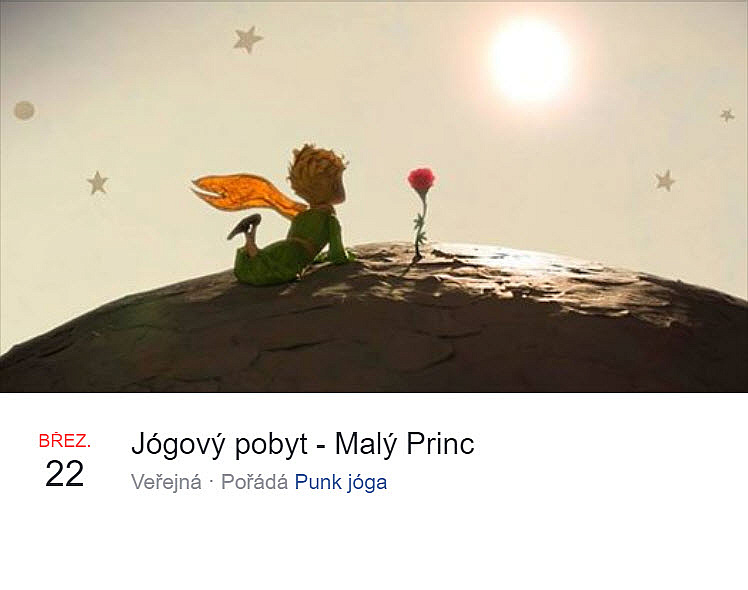 Jógový pobyt Malý Princ, 22.-24.3.2019